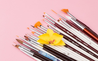 Пензлі для розпису, гелю, акрилу, додаткові пензлі для роботи