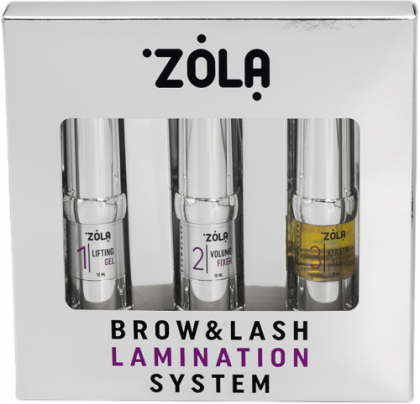 ZOLA НАБОР ДЛЯ ЛАМИНИРОВАНИЯ BROW&LASH LAMINATION SYSTEM