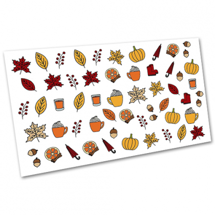 Наклейка для ногтей водная S 1031