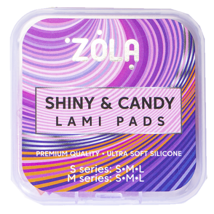 ZOLA ВАЛИКИ ДЛЯ ЛАМИНИРОВАНИЯ SHINY & CANDY LAMI PADS (S SERIES -S, M, L, M SERIES -S, M, L)