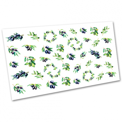 Наклейка для ногтей водная S 1284