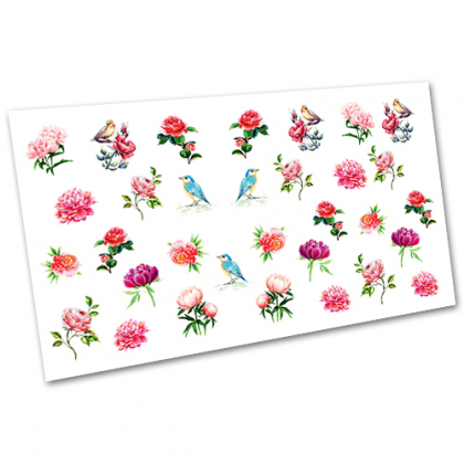 Наклейка для ногтей водная S 1686