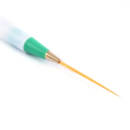 Набір тоненьких пензлів для манікюру, 3 штуки