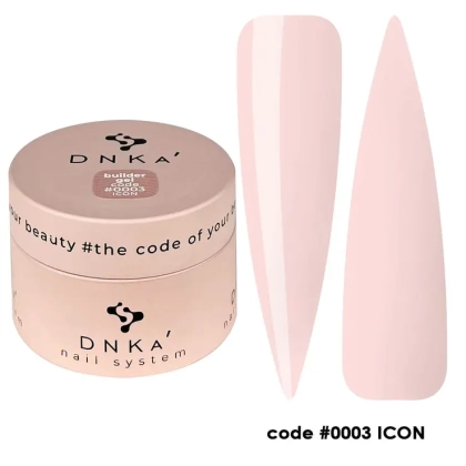 Гель DNKA Builder Gel №03 Icon рожевий, 30 мл