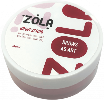 ZOLA СКРАБ ДЛЯ БРІВ 100МЛ