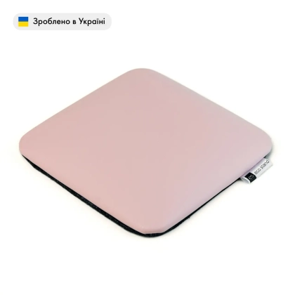 Подставка под руку (Подлокотник) квадратный для маникюра ECO STAND, розовый