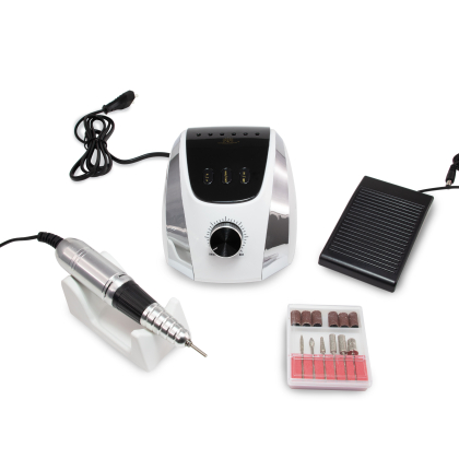 Фрезер для манікюру та педикюру M13 White, 35000 об/хв, 68W