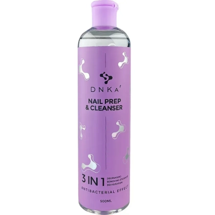 DNKa’ Nail Prep & Cleanser 3 in 1, 500 ml.