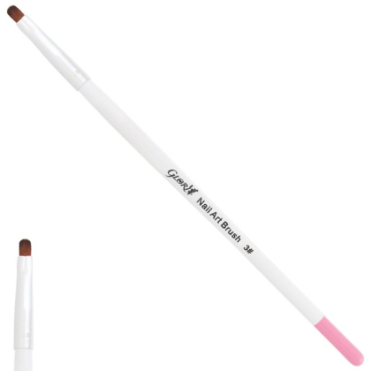 Закругленная кисть для геля №3 Фурман