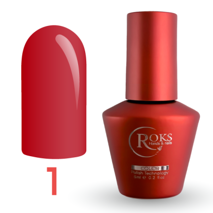 Roks Gel Polish Color (6ml). №1