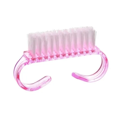 Щетка для удаления пыли, для ногтей маленькая розовая
