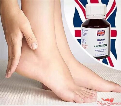 Bio gel на фруктовых кислотах для педикюра 60 мл