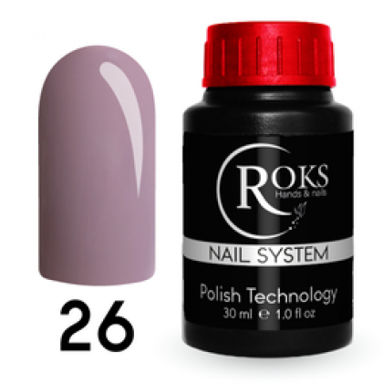 Камуфлирующая каучуковая база French Rubber Base ROKS 30ml №26