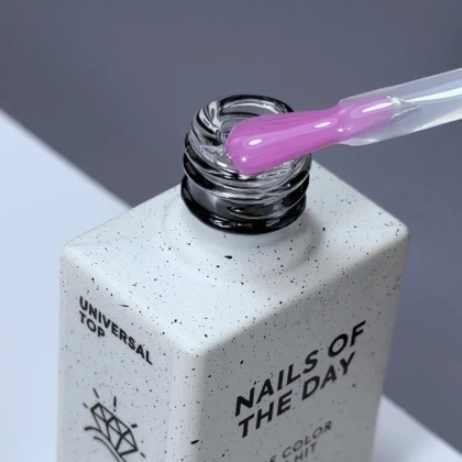 NAILSOFTHEDAY Универсальный топ — глянцевый топ без липкого слоя с минимальным содержанием УФ-фильтров, 30 мл