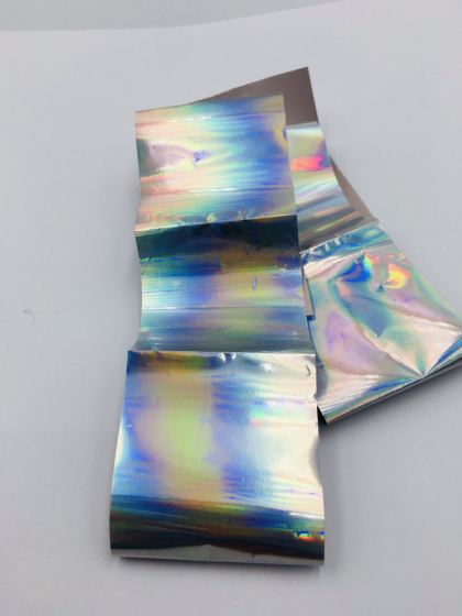 Фольга для лиття срібна голографік