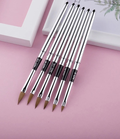 Пензлик капля гострий, з штучного ворсу 18 мм № 4