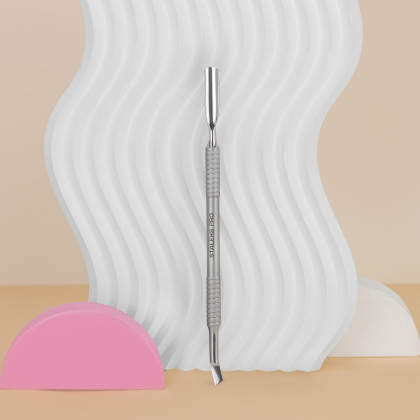 Лопатка манікюрна Staleks Pro Smart 50 Type 6 (округлений пушер+відігнута лопать)