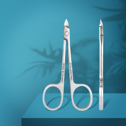 Кусачки подологічні “Очки” для шкіри та видалення мозолів PODO 21 7 мм