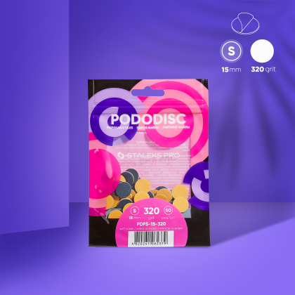 Змінні файли для педикюрного диска Staleks Pro Expert S 320 грит (50 шт)