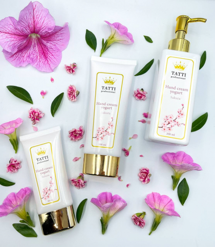Крем - йогурт для рук TATTI professional 200 ml Аромат: Сакура