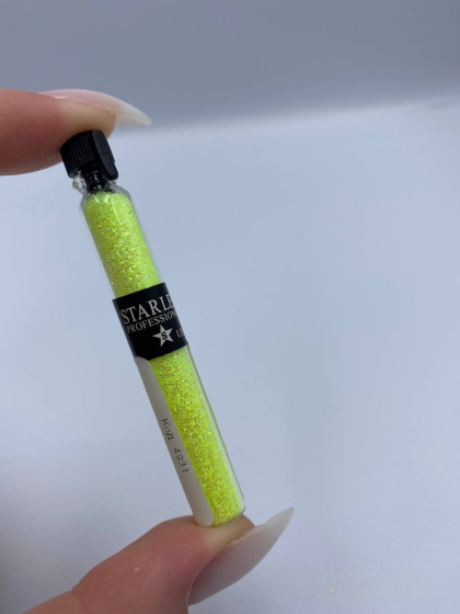 Блискітки ( пісок ) для дизанйу, салатові