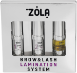 ZOLA НАБІР ДЛЯ ЛАМІНУВАННЯ BROW&LASH LAMINATION SYSTEM