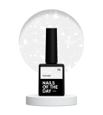 NAILSOFTHEDAY Potal base 14 – ніжно-молочна база з білою стильною поталлю, 10 мл