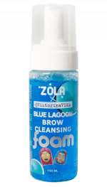 ZOLA VIKTORINA VIKA ПІНА ДЛЯ БРІВ ОЧИЩАЮЧА БЛАКИТНА BLUE LAGOON BROW CLEANSING 150 МЛ