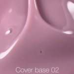 Nailsoftheday Cover base NEW Formula 02 — рожево-нюдове камуфлююче базове покриття для нігтів, 10 мл