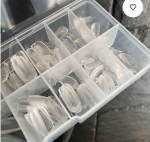 NAILSOFTHEDAY Gel tips – супер эластичные гелевые типсы, 500 штук