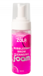 ZOLA ПІНА ДЛЯ БРІВ ОЧИЩАЮЧА РОЖЕВА BUBBLEGUM BROW CLEANSING 150 МЛ