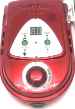 Апарат для манікюру і педикюру ZS-219-червоний, на акумуляторі, 35000, 65W