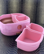 Воскоплав SM-5001A Wax Warmer 4 в 1, силікон, рожевий