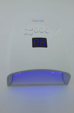 ЛАМПА ДЛЯ НІГТІВ LED/UV 66W З ДИСПЛЕЄМ, S10, WHITE