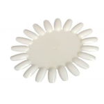 Типсы для образцов, ромашка, 20 образцов, 1 шт,  молочная