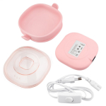 ВОСКОПЛАВ ІЗ СИЛІКОНОВОЮ ЧАШЕЮ 400ML РОЖЕВИЙ