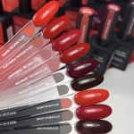 NAILSOFTHEDAY Let's special Jennifer — темно-малиновый гель-лак для ногтей, внахлест в один слой, 10 мл