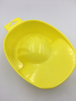 Ванночка для маникюра, желтая