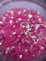 Пластівці для дизайну, маленькі колір: світло рожевий з переливами