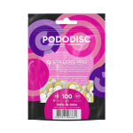 ЗМІННІ ФАЙЛИ БІЛІ ДЛЯ ПЕДИКЮРНОГО ДИСКА НА М'ЯКІЙ ОСНОВІ 100 Г STALEKS PRO PODODISC XS 50 ШТ PDFS-10-100W