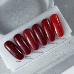 NAILSOFTHEDAY Let's special Madonna — красный с блестками гель-лак для ногтей, нахлест в один слой, 10 мл