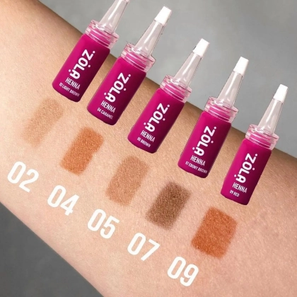 ZOLA Хна для бровей, Brown № 5, 5 г